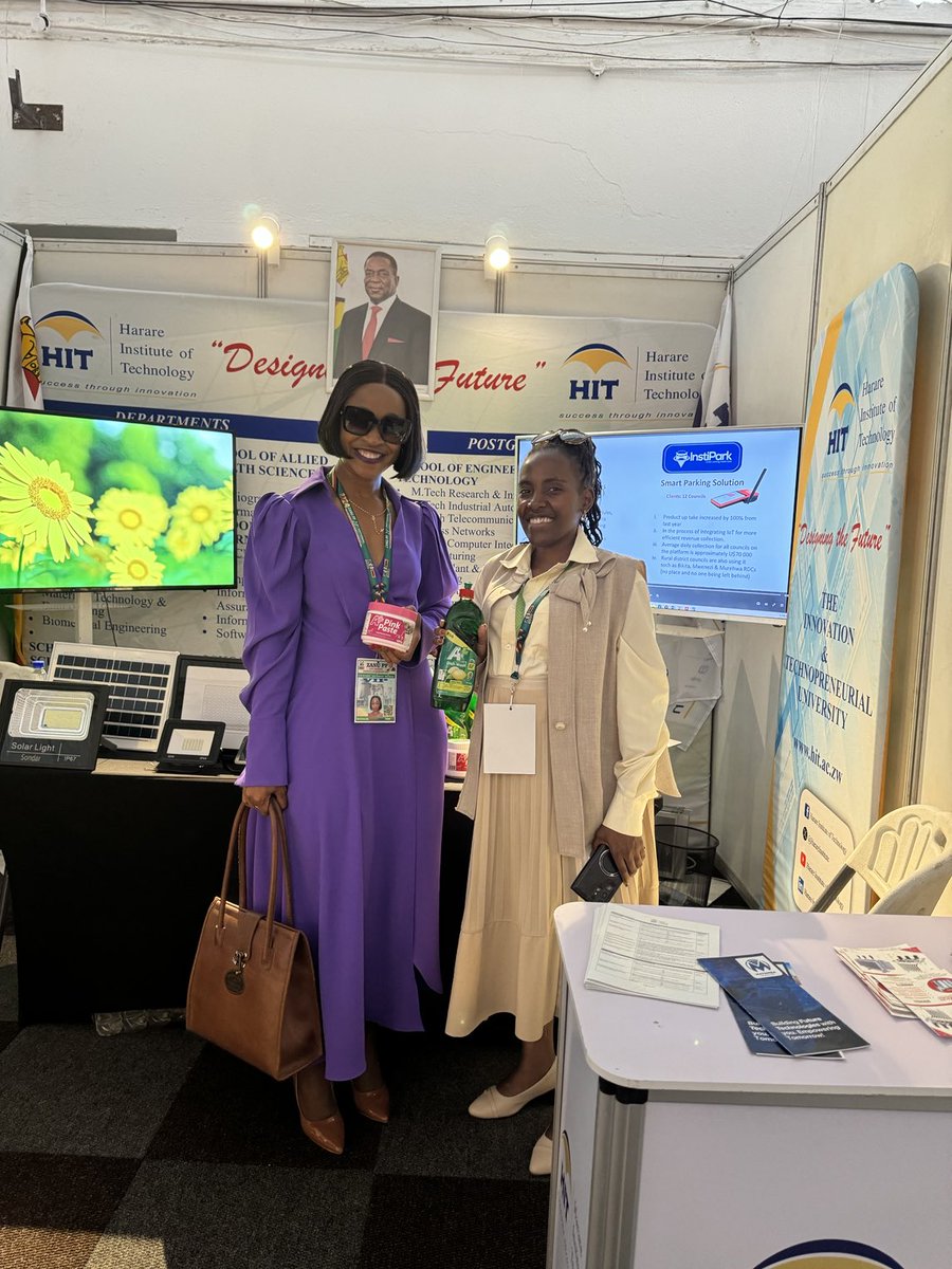 SiceloSTEMLADY's tweet photo. @HarareInstitute representing at the Conference exhibition. #Innovations #SciencePays #STEMLady https://t.co/WP4t2AuCTQ