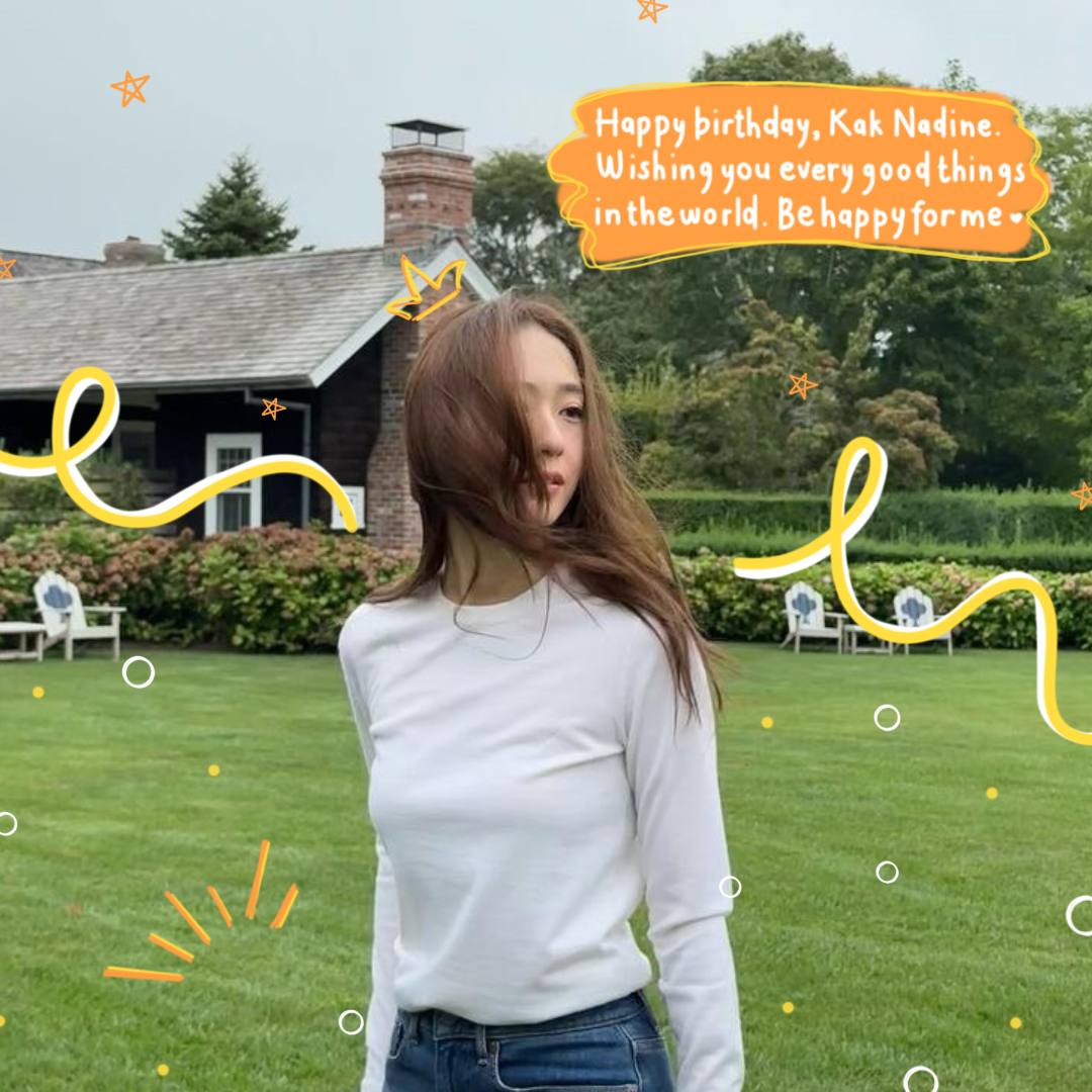 OPEN FOLLBACK - REPOST POST INI

It’s her day! Happy birthday, Kak Nadine (@.blueynad)! Please tag and wish her a happy birthday, make sure she’s gonna be the happiest one today!