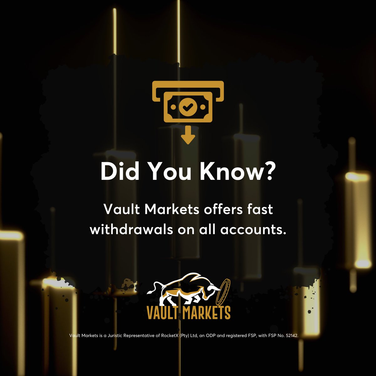 vault_markets's tweet image. 💸 Withdraw your funds speedily with Vault Markets—your money, whenever you need it. 

Trade with Vault Markets 🔗 vaultmarkets.trade

#VaultMarkets #InstantWithdrawals #ForexTrading