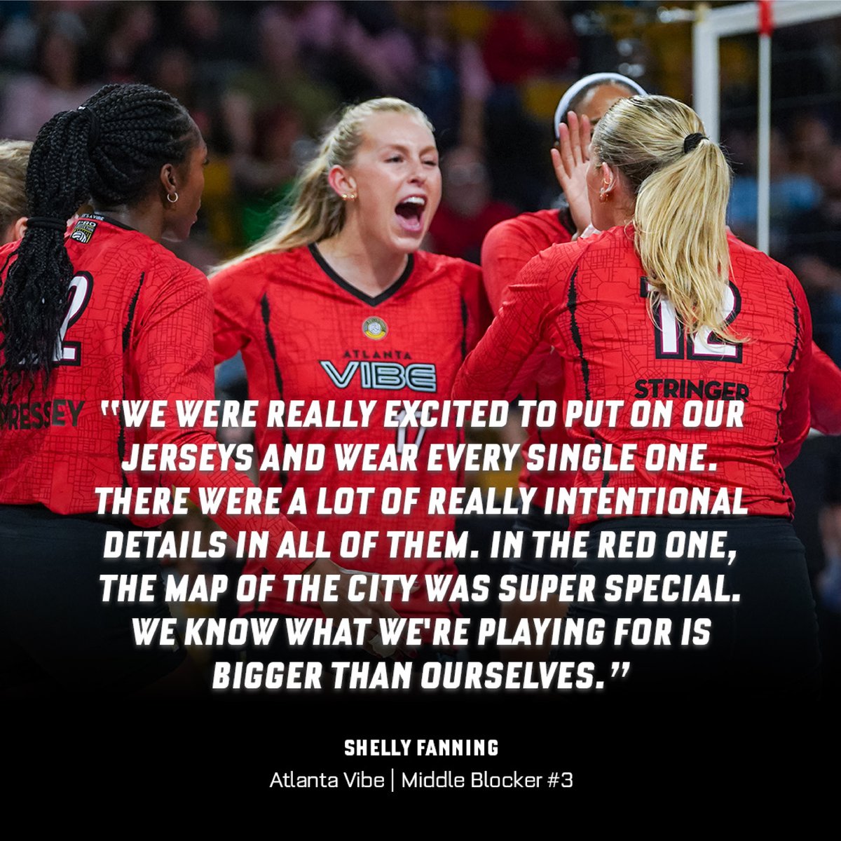Last year, we helped design uniforms for Atlanta Vibe Pro Volleyball's 2024 inaugural season. We were super excited that the players and the organization loved the unform designs.

Learn more at loom.ly/U1T9Ryk

#design #testimonial #provolleyball