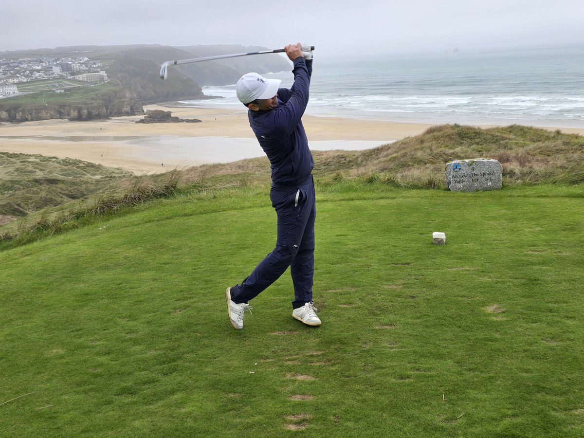 Jeff Warne (@jeffwarnegolf) on Twitter photo My photos on a grey day don't do the place justice.
Rollicking wild and wooly <a href="/PerranporthGolf/">Perranporth GolfClub</a>
Remembered it from years ago as great, but forgot how spectacular it really is for all great 18 holes.
Ballybunion on steroids(without the tour buses)-almost afraid to expose its glory. My photos on a grey day don't do the place justice.
Rollicking wild and wooly <a href="/PerranporthGolf/">Perranporth GolfClub</a>
Remembered it from years ago as great, but forgot how spectacular it really is for all great 18 holes.
Ballybunion on steroids(without the tour buses)-almost afraid to expose its glory.
