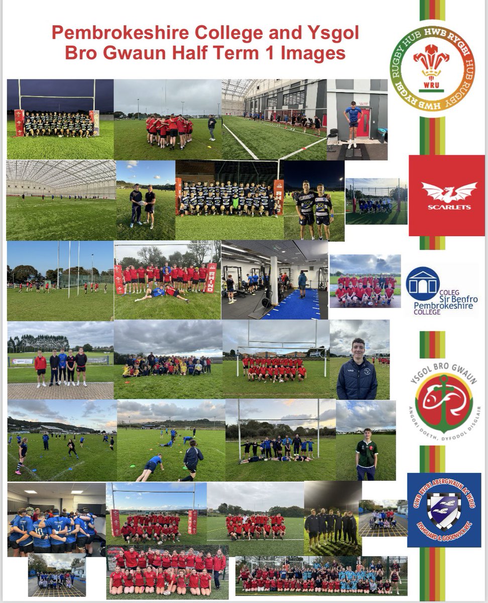 Thomas Meredith (@tom_meredith_) on Twitter photo Half Term 1 โ
Busy first half term of rugby <a href="/YsgolBroGwaun/">Ysgol Bro Gwaun</a> and <a href="/pembssport/">Pembs College Sport</a>. Plenty more to come in half term 2!
<a href="/WRU_Scarlets/">WRU/SCARLETS - UN CYMUNED</a> <a href="/WRU_Community/">WRU Community - Wrth galon y genedl</a> <a href="/WelshRugbyUnion/">Welsh Rugby Union ๐ด๓ ง๓ ข๓ ท๓ ฌ๓ ณ๓ ฟ</a> <a href="/aledparry/">Aled Parry WRU Coach Ed ๐ด๓ ง๓ ข๓ ท๓ ฌ๓ ณ๓ ฟ</a> <a href="/JoeDaviesWRU/">Joe Davies</a> <a href="/BenRose9980/">Ben Rose</a> <a href="/MrLWattsPE/">Mr Watts PE</a> <a href="/SeagullRugby/">F&G RFC</a> <a href="/PembsCollege/">Pembrokeshire College</a> <a href="/PembsSchools/">Pembrokeshire Schools Rugby</a> <a href="/pembscolHaW/">Pembrokeshire College Health & Wellbeing</a> Half Term 1 โ
Busy first half term of rugby <a href="/YsgolBroGwaun/">Ysgol Bro Gwaun</a> and <a href="/pembssport/">Pembs College Sport</a>. Plenty more to come in half term 2!
<a href="/WRU_Scarlets/">WRU/SCARLETS - UN CYMUNED</a> <a href="/WRU_Community/">WRU Community - Wrth galon y genedl</a> <a href="/WelshRugbyUnion/">Welsh Rugby Union ๐ด๓ ง๓ ข๓ ท๓ ฌ๓ ณ๓ ฟ</a> <a href="/aledparry/">Aled Parry WRU Coach Ed ๐ด๓ ง๓ ข๓ ท๓ ฌ๓ ณ๓ ฟ</a> <a href="/JoeDaviesWRU/">Joe Davies</a> <a href="/BenRose9980/">Ben Rose</a> <a href="/MrLWattsPE/">Mr Watts PE</a> <a href="/SeagullRugby/">F&G RFC</a> <a href="/PembsCollege/">Pembrokeshire College</a> <a href="/PembsSchools/">Pembrokeshire Schools Rugby</a> <a href="/pembscolHaW/">Pembrokeshire College Health & Wellbeing</a>