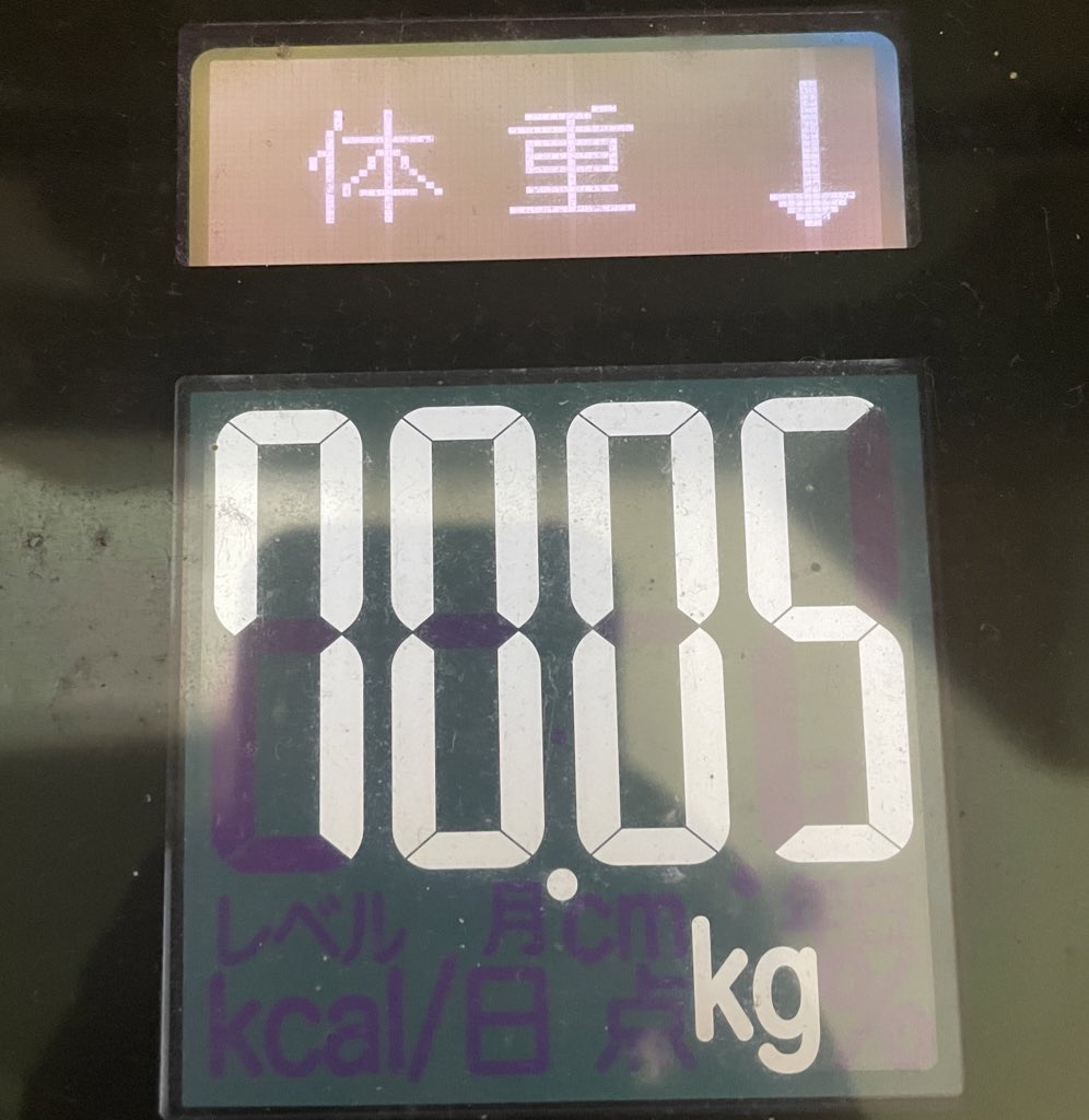 NiikuraLab's tweet photo. 9月22日、人生初の大台に到達しました
地道にβ酸化を促し7kg絞り込むことに成功しました💪

#脂肪から筋肉へのコンバージョン率Max
#代謝を制する者は体重を制する https://t.co/TxswIxhCXN