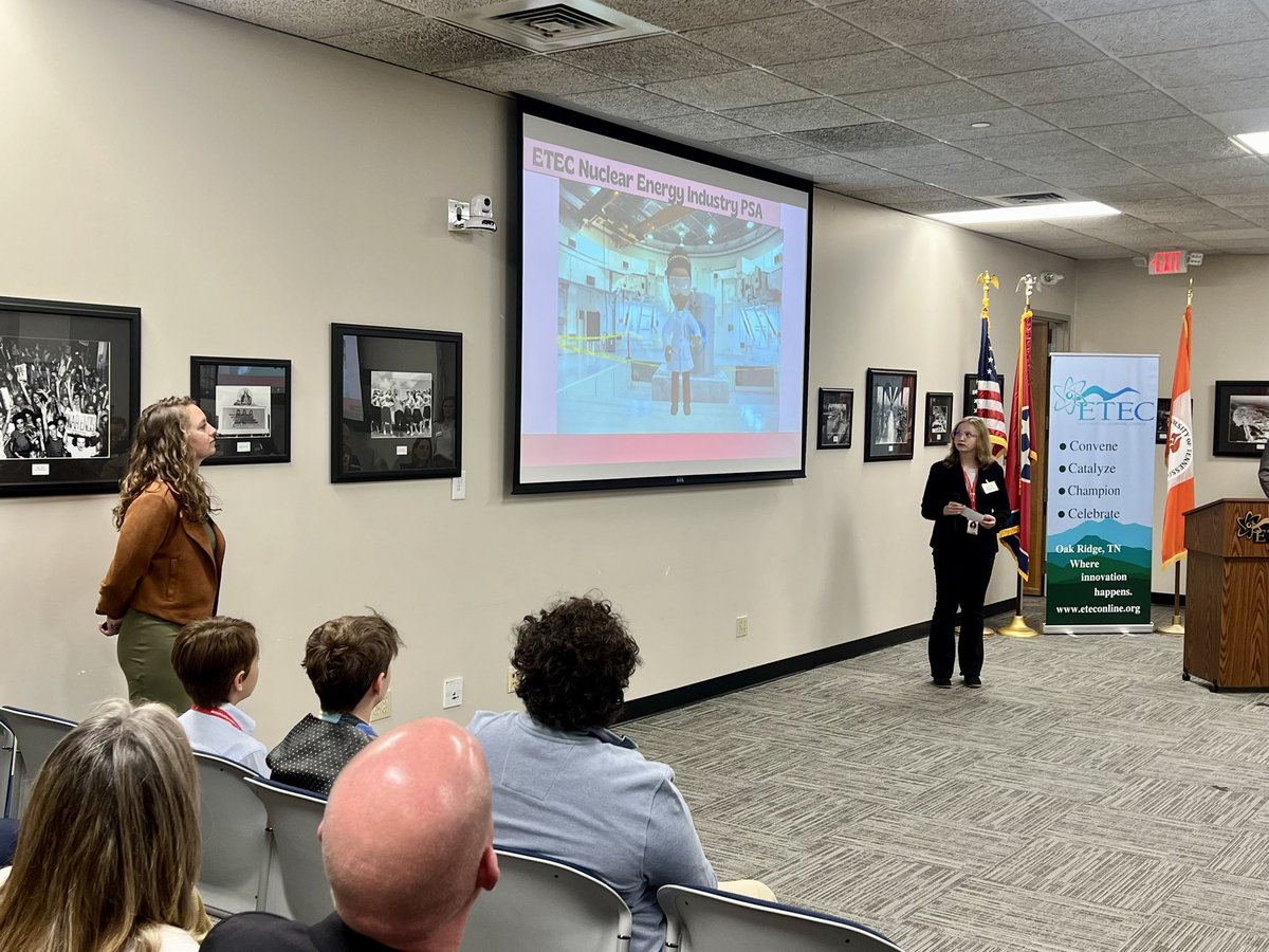 RMSortn's tweet photo. Shoutout to the talented RMS Production and Animation students for their impressive presentations on nuclear industry PSAs and their amazing work on our morning announcements, WRAM! Your creativity and dedication truly shine. Great job at ETEC! #FutureCreators #RMSProud https://t.co/s0uJRpJJva