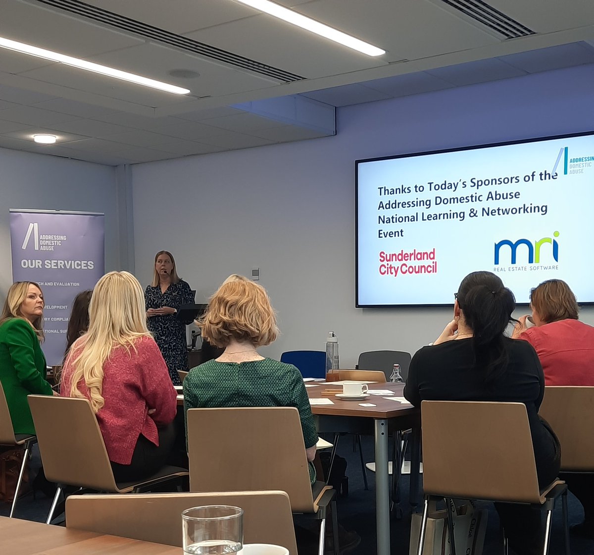 Excited to be at an <a href="/AddressingDA/">Addressing Domestic Abuse</a> event in Sunderland today, organised by the wonderful <a href="/kelda_kelly/">Dr Kelly Henderson</a>