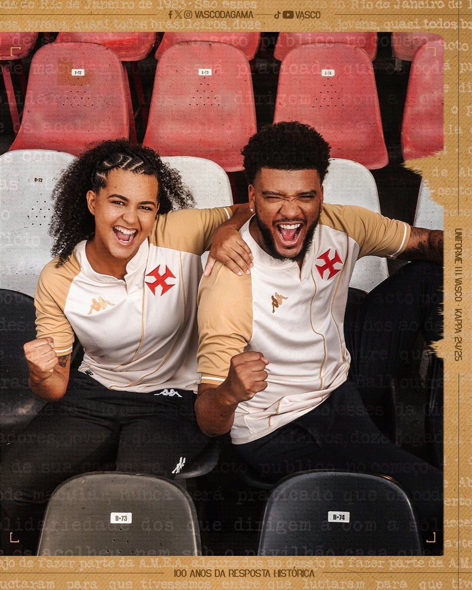 VascodaGama's tweet photo. HISTÓRIA SE ESCREVE COM 𝑺𝑼𝑶𝑹. ✊💢

𝗡𝗼𝘃𝗮𝘀 𝗖𝗮𝗺𝗶𝘀𝗮𝘀 𝗜𝗜𝗜 𝗩𝗮𝘀𝗰𝗼 𝗞𝗮𝗽𝗽𝗮 𝟮𝟬𝟮𝟰/𝟮𝟱.

Disponíveis em todas as lojas do Gigante da Colina.

📸: Alessandra Lima | Movedby

#VascoDaGama https://t.co/XVAicVGimn