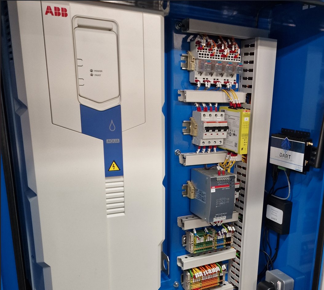 The cure for the common breakdown?
 Silent and unobtrusive, yet responsive when a threat is detected, DART is a new level in predictive plant room maintenance; monitoring both your ABB drives and their surroundings. 
See the new DART website: dartmonitoring.co.uk