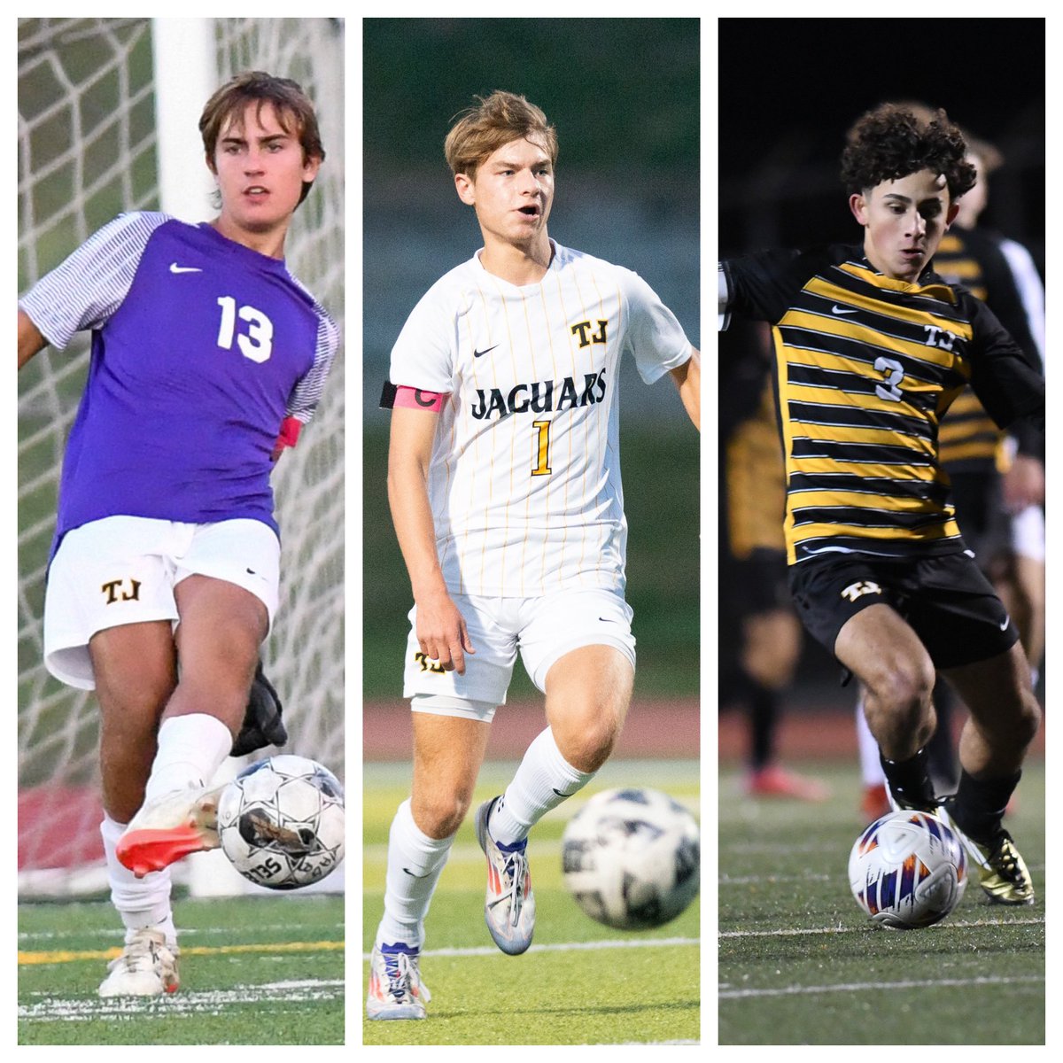 Congratulations to boys all WPIAL soccer
<a href="/SamWessel13/">Sam Wessel</a> 
<a href="/JakeSoccer01/">Jake Shoemaker</a> 
<a href="/BraydenMiller_3/">Brayden Miller</a> 

Well done lads! 
<a href="/TJHSJaguars/">TJHSJaguars</a> 
<a href="/MVI_sports/">MVI Sports</a> 
<a href="/pghsoccernow/">Pittsburgh Soccer Now</a> 
<a href="/TribLiveHSSN/">TribLive HSSN</a>