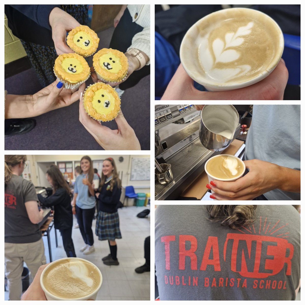 TYs were busy this morning with a cupcake competition and barista course with <a href="/dubbaristasch/">DublinBaristaSchool</a>!

<a href="/StMacDarasCC/">St. Mac Dara’s Community College</a> <a href="/ddletb/">Dublin & Dún Laoghaire ETB</a> 
#freecoffeefriday #lifeskills
