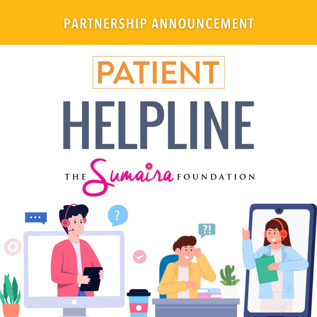 The Sumaira Foundation (@thesumairafdn) on Twitter photo 📞🧡 TSF is pleased to announce a partnership with the <a href="/patientsrising/">Patients Rising</a> “Patient Helpline” to support patients #NMOSD / #MOGAD patients from the US in need of healthcare assistance or advice.
To learn more about the partnership & services offered, visit sumairafoundation.org/the-sumaira-fo… 📞🧡 TSF is pleased to announce a partnership with the <a href="/patientsrising/">Patients Rising</a> “Patient Helpline” to support patients #NMOSD / #MOGAD patients from the US in need of healthcare assistance or advice.
To learn more about the partnership & services offered, visit sumairafoundation.org/the-sumaira-fo…