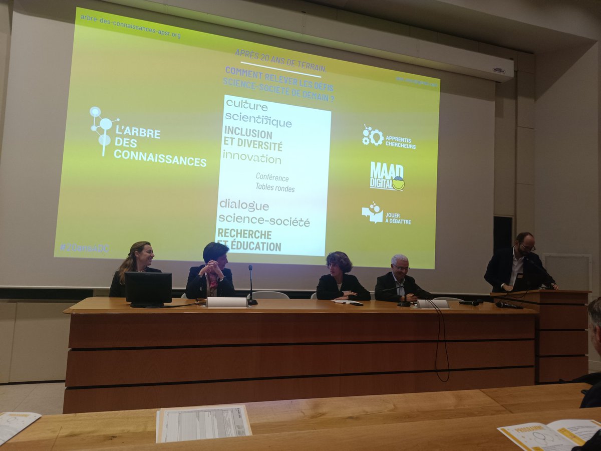 Pour fêter ses premiers 20 années d'activité🎂, l'<a href="/ArbreDC/">L'Arbre Des Connaissances</a> a choisi de mettre à l'honneur l'inclusion et la diversité au sein de la culture scientifique 👏🏼