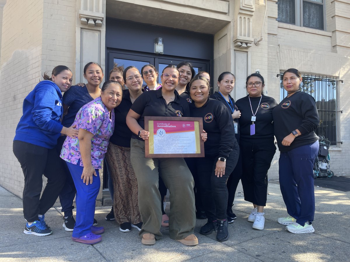 ChambersCenter's tweet image. Join us in congratulating the teachers and directors of BCCC #4 and BCCC #5 on achieving accreditation from the National Association for the Education of Young Children (NAEYC) and for their prior designation as "High Quality" by OSSE.