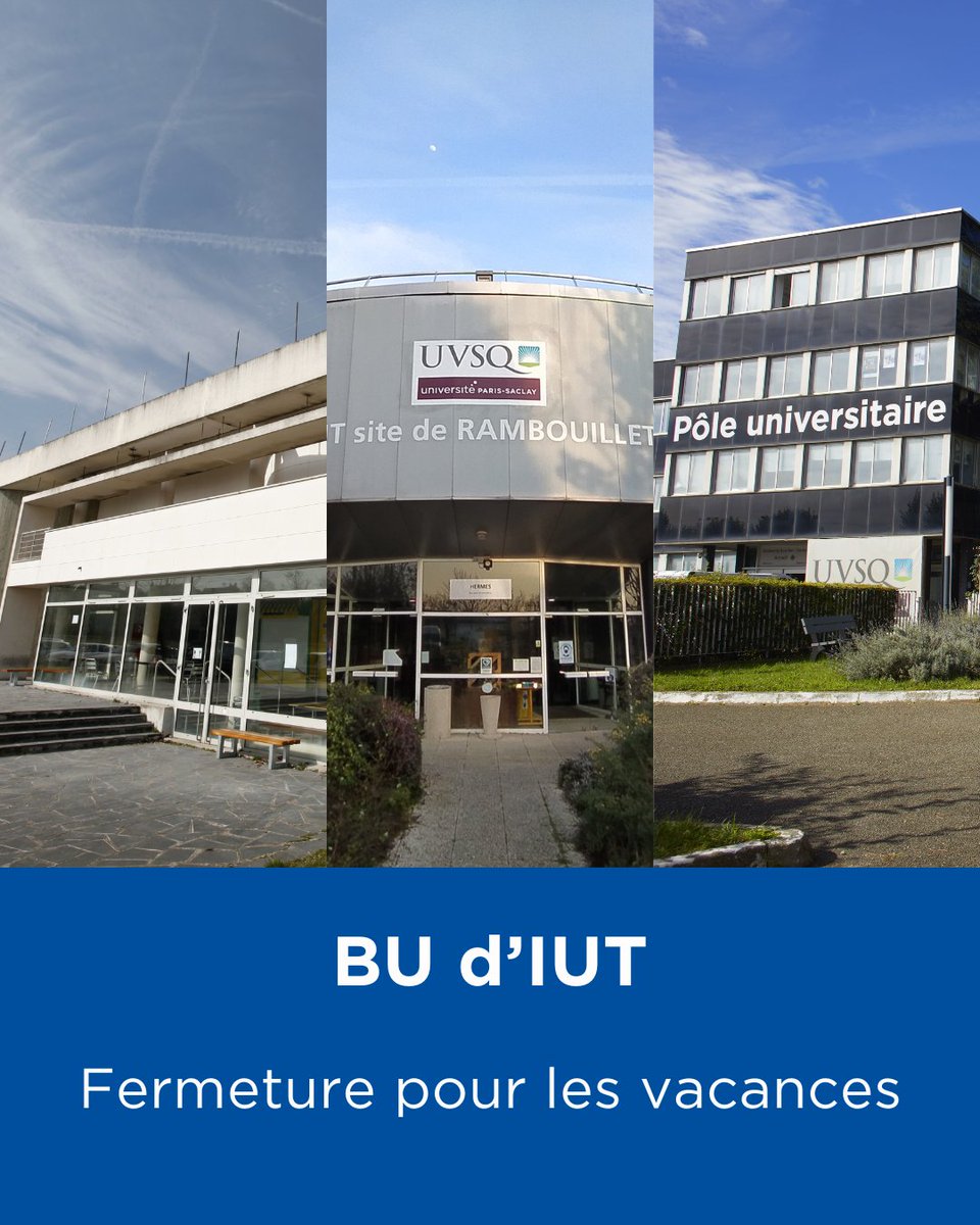 BU de l'UVSQ tweet media