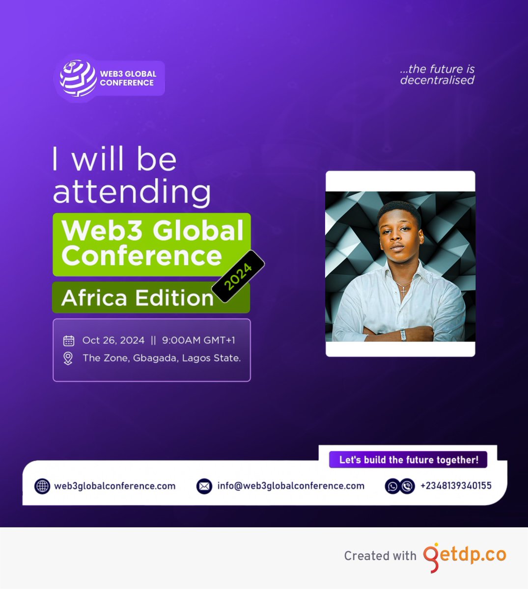 TheCreativeVic's tweet photo. Y'all can find me at @web3globalconf tomorrow ❤️
Who's coming? 👀

#Web3GC #web3globalconf #Web3GlobalConference #TheFutureIsDecentralized https://t.co/UThTM9cgg6