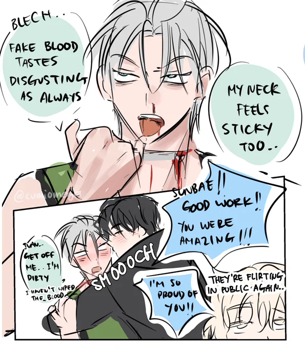 Day 81 - (Actor AU) Ivantill Emergency Cure (1/?) 🖤💚

 #100日チャレンジ
 #alienstage #ALNST #에이스테 