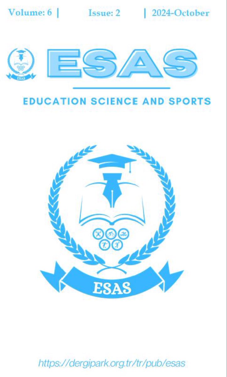 #ESAS dergimizin yeni sayısı ( 6/2) yayımlandı. Emeği geçen herkese teşekkür ederiz 🎉

Bir sonraki sayımız için (7/1) makale kabulüne devam etmektedir.

dergipark.org.tr/tr/pub/esas/is…