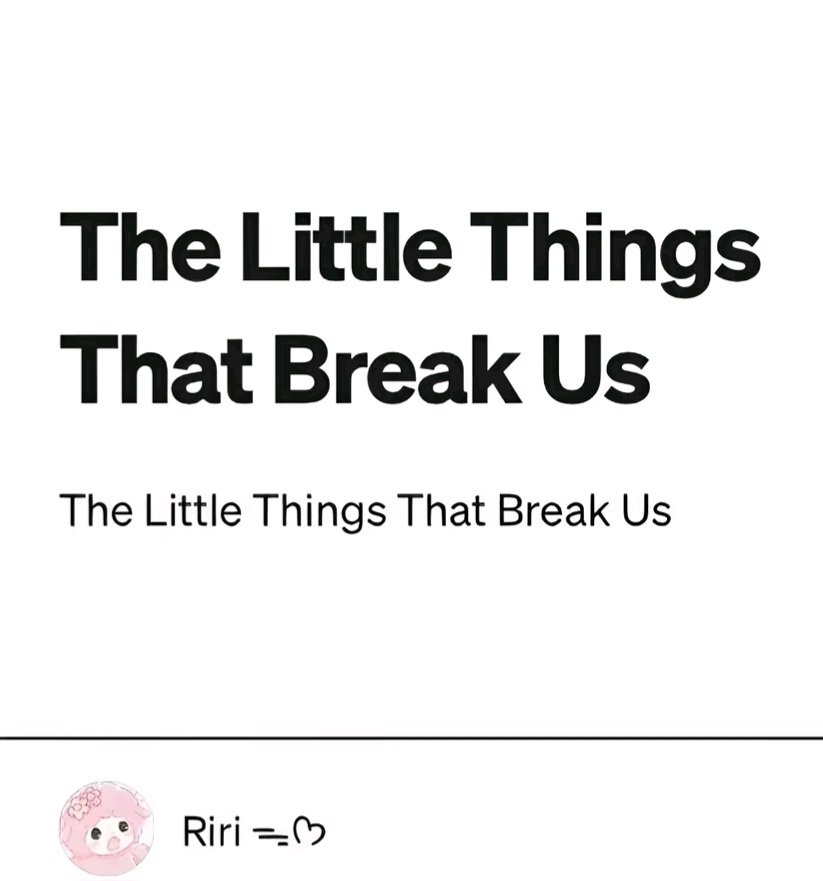 DenNice0492's tweet photo. This 😶
1/5
#thelittlethings #microcheating #emotion #loyalty #faithfulness #love #cheating #Riri #trending https://t.co/70SUbwiQhG