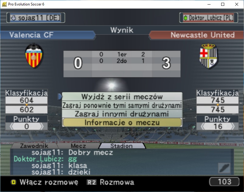 SylwekB2's tweet photo. Wracamy z ligą i społecznością #PES6 w Polsce! Chętnych do grania zapraszam do kontaktu! @Rozglosnia3 @Bartolek2 @Gnoj2013 @3kapisevicius https://t.co/BPfYfIiGQV