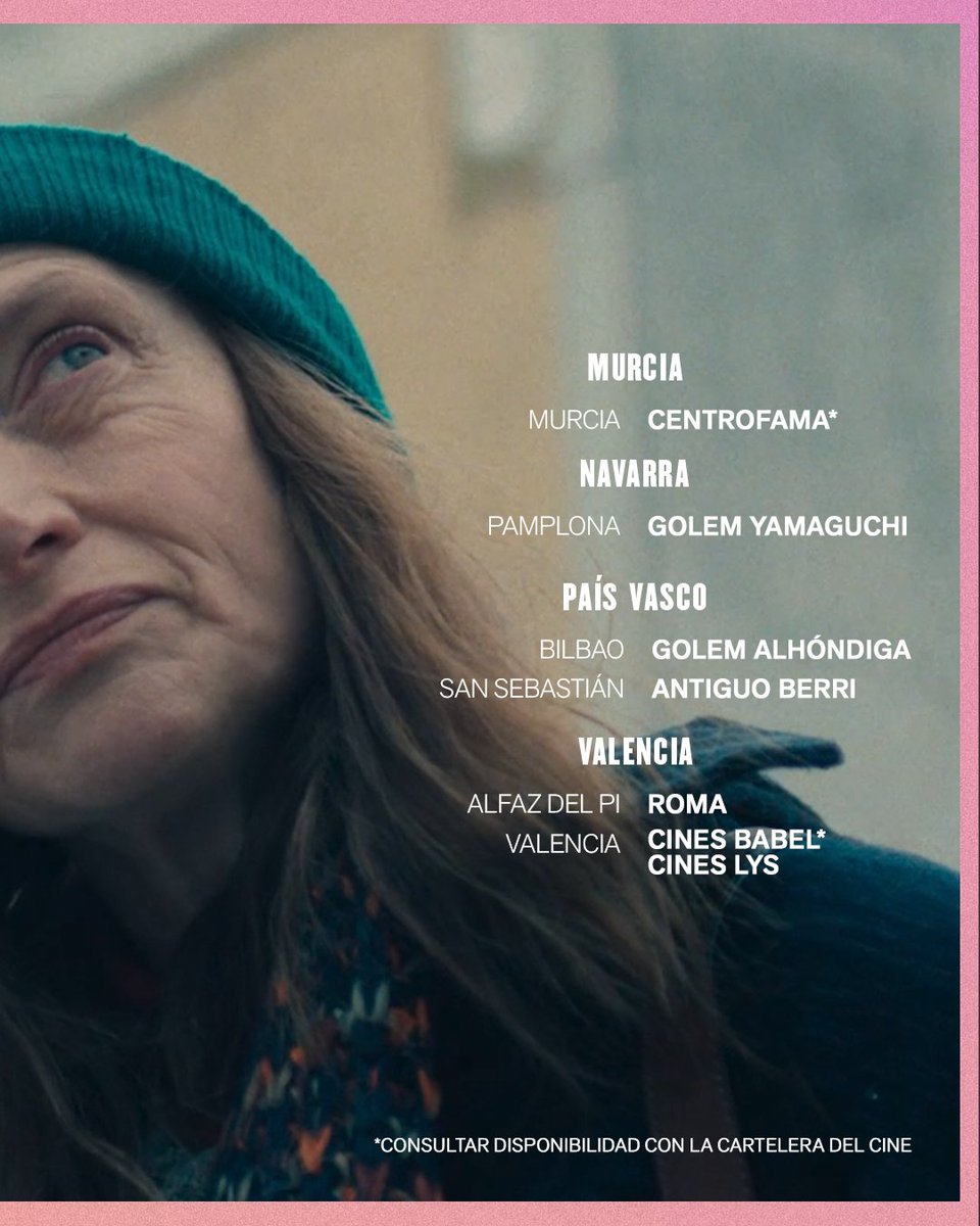 🔥💜 Lucha. Valentía. Libertad. #WomanOf, YA EN CINES.

Aniela, interpretada por Małgorzata Hajewska-Krzysztofik, desafiará las normas sociales en Polonia para vivir como mujer trans.

#OctubreTrans #WomanOf