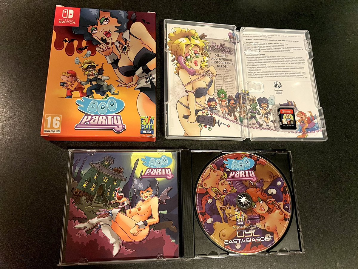 JoshuaMFrench's tweet image. If there’s a game you should play this Halloween, it’s Boo Party, one of my personal favs out of everything we’ve published and the music is a big part of that!

DIGITAL: ow.ly/jyhO50TTfBy
PHYSICAL: ow.ly/50lq50TTfEK

Soundtrack on @Bandcamp &amp;gt;&amp;gt; opussciencecollective.bandcamp.com/album/boo-part…