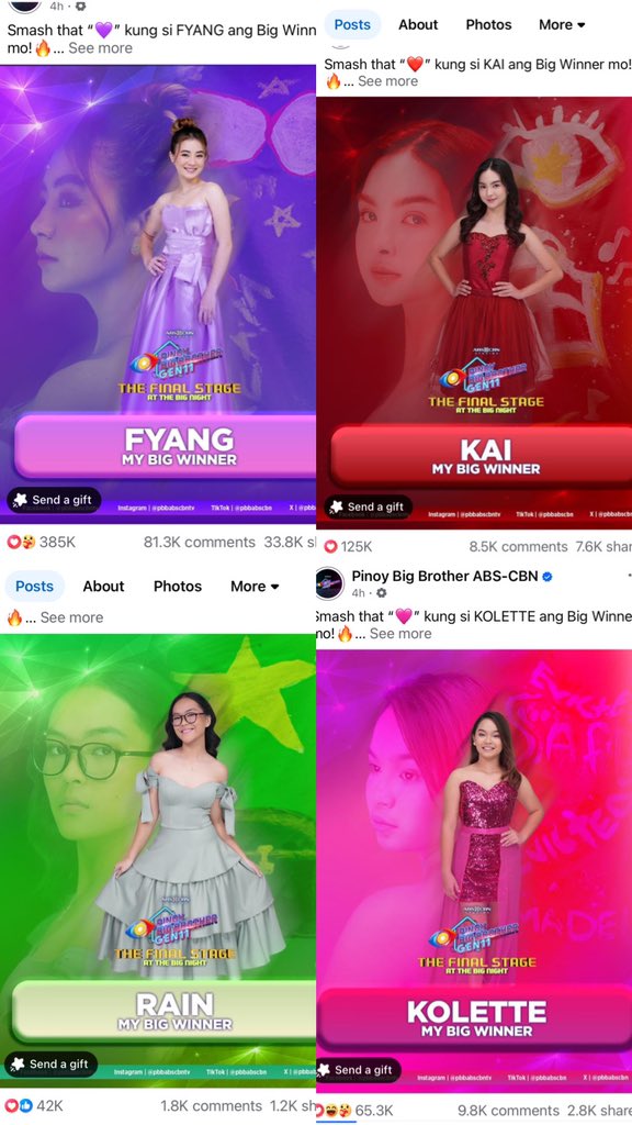 Forbpinks's tweet photo. THE POWER SHE HOLDS💜✨ 

BBS FYANG
DYNAMIC FYANG 
#PBBGen11BigTask https://t.co/6lnCLDADmO