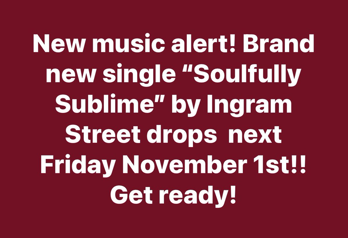 Ingram Street (@ingramstreet2) on Twitter photo 