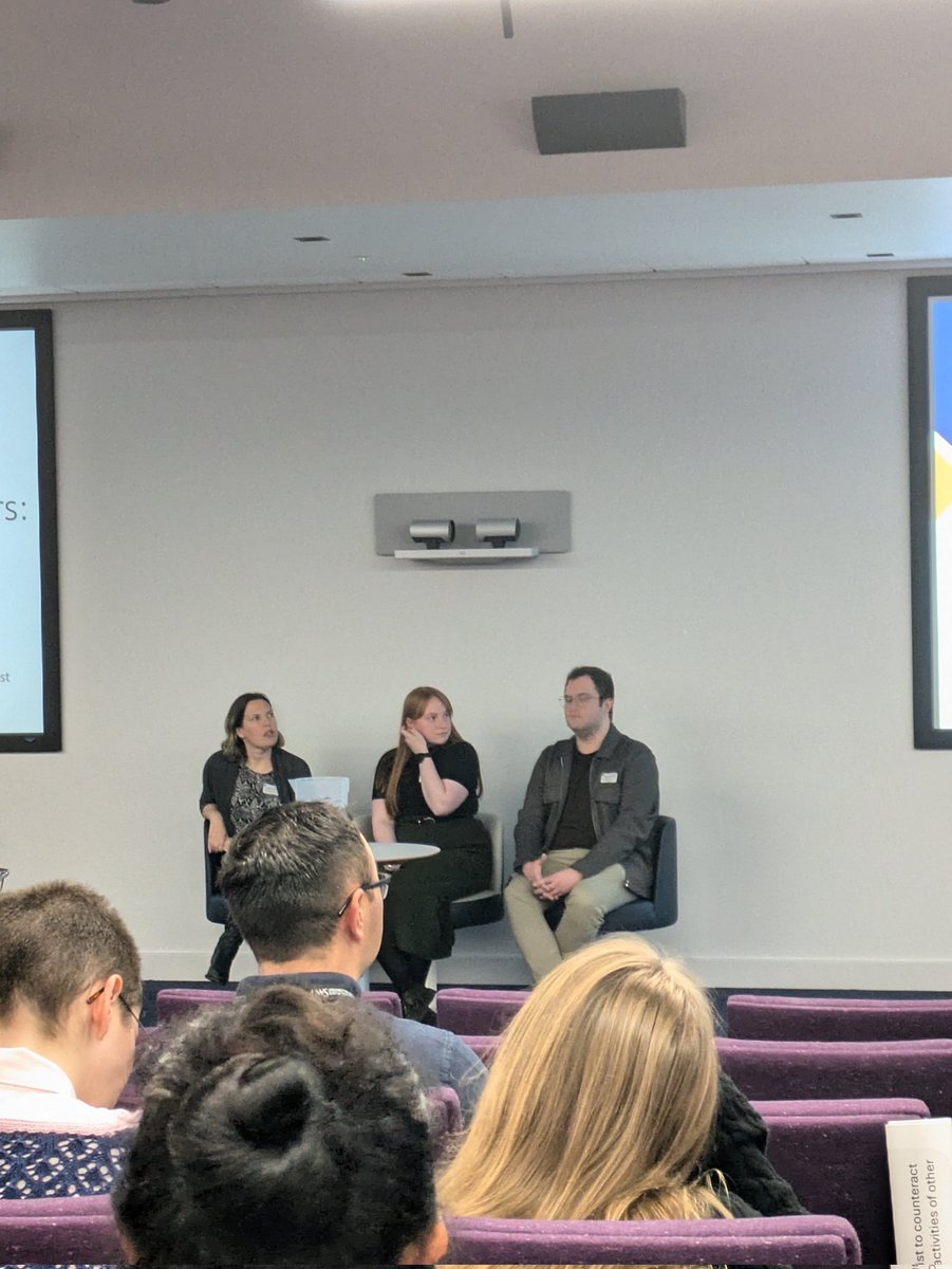 SPPIRITnetwork's tweet photo. Non-academic career panel up next! Hear from experts as they share experiences and answer ECR questions. #SPPIRTsymposium2024 #SPPIRIT #ECR #parasitology https://t.co/uoMd4PjV7x