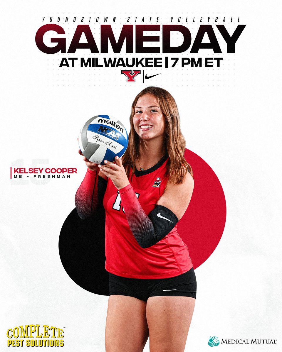 #GAMEDAY

🏐 at Milwaukee
🕖 7 PM ET
📍 Milwaukee, Wis.
🏟 Klotsche Center

#GoGuins🐧