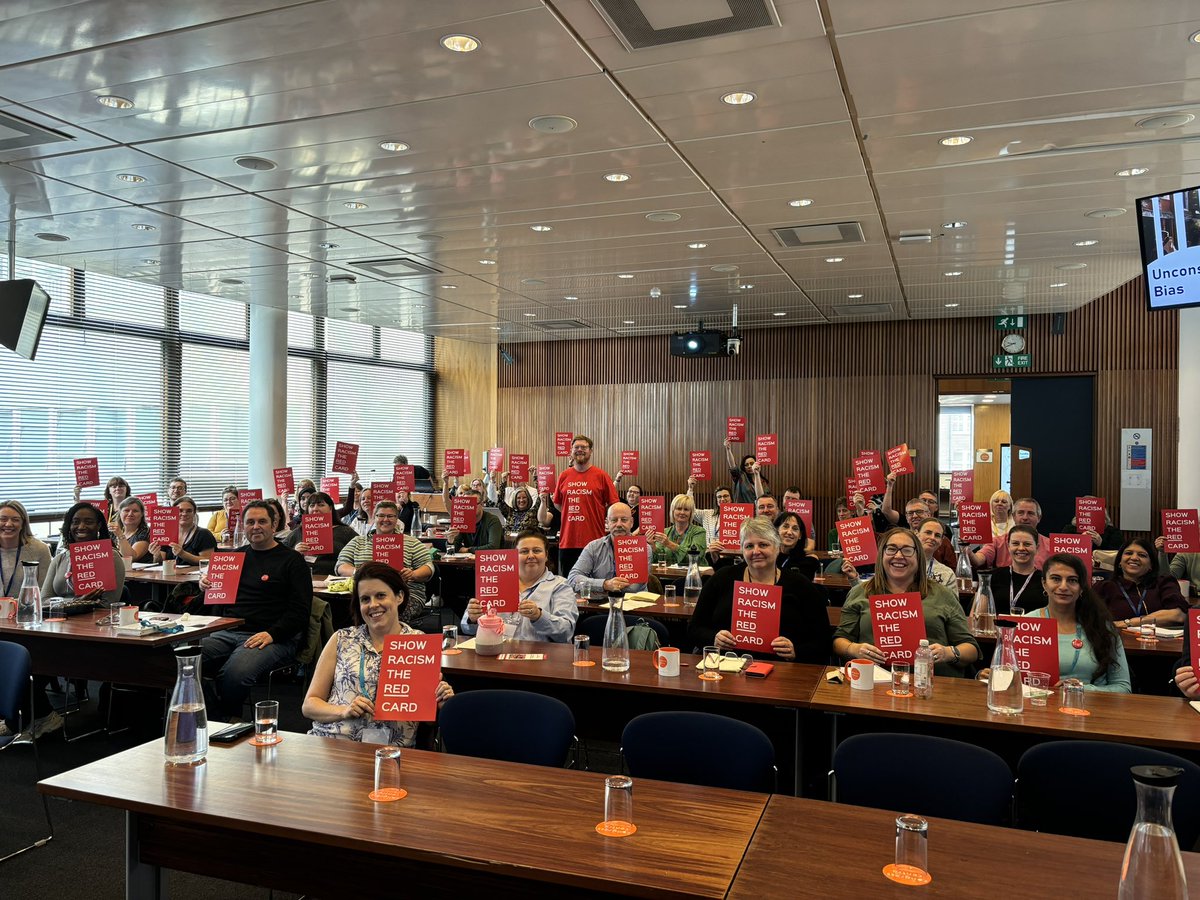 Show Racism the Red Card (@srtrc_england) on Twitter photo Thank you to the Royal College of Podiatry for inviting us to join their national annual reps conference in London. We delivered a short educational workshop to over 60 of their workplace reps. <a href="/RoyColPod/">Royal College of Podiatry</a> Thank you to the Royal College of Podiatry for inviting us to join their national annual reps conference in London. We delivered a short educational workshop to over 60 of their workplace reps. <a href="/RoyColPod/">Royal College of Podiatry</a>