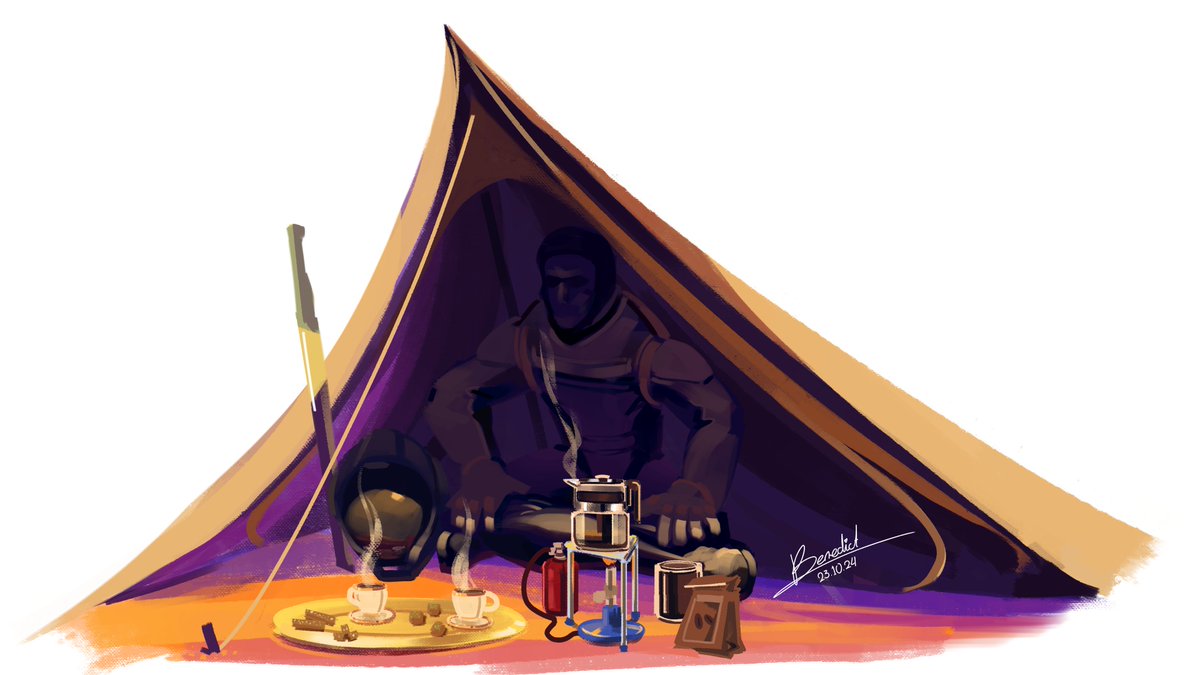 BenedictNeoh's tweet photo. Conceptember - Taking a Break

#inktober2024 #conceptart https://t.co/FpuWrKBFM4