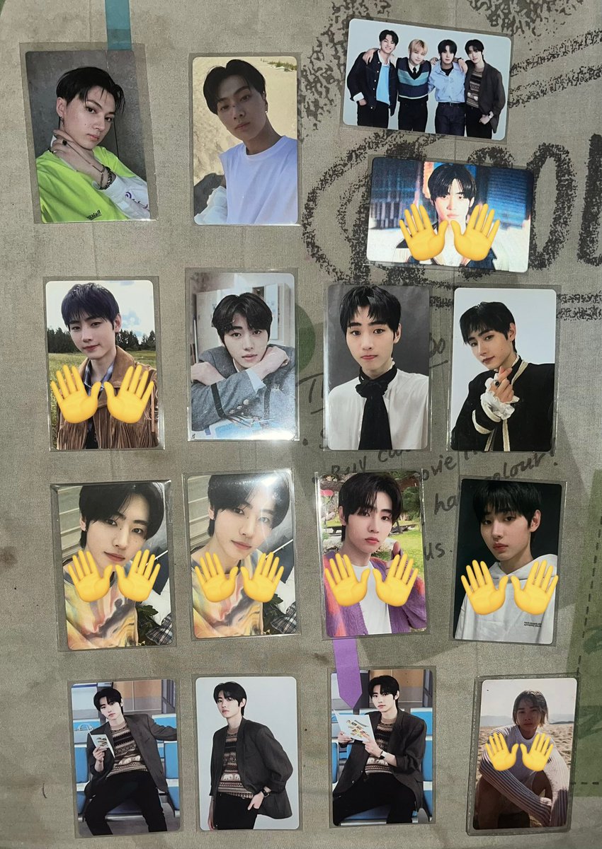 sunoona_'s tweet photo. #ensell wts aab pc enhypen jay sunghoon sunoo rd ina

— note :
• dom depok
• cek condi dm 
• bisa keep event

Take all dapet bonus dan freebies🤩 bantu abisin yuk engene

photocard enhypen jay sunghoon sunoo Jake heesung Niki jungwon https://t.co/Lm6WZ4OCNH