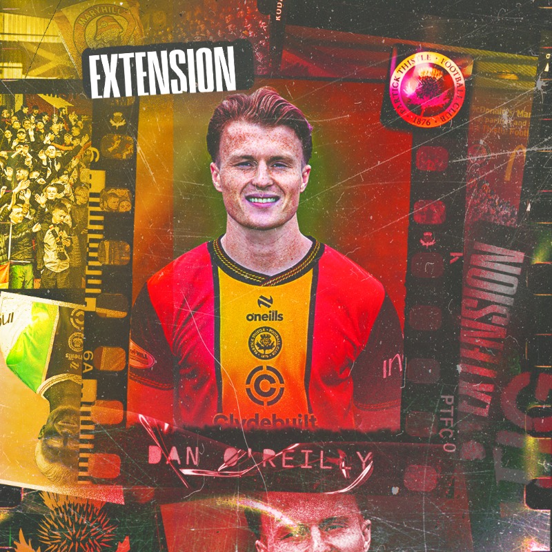PartickThistle's tweet photo. 🇮🇪 New deal for Dan!

We are delighted to announce that defender Dan O’Reilly has signed a one-year contract extension with the club.

Read more ⬇️

https://t.co/yHXu88dRck