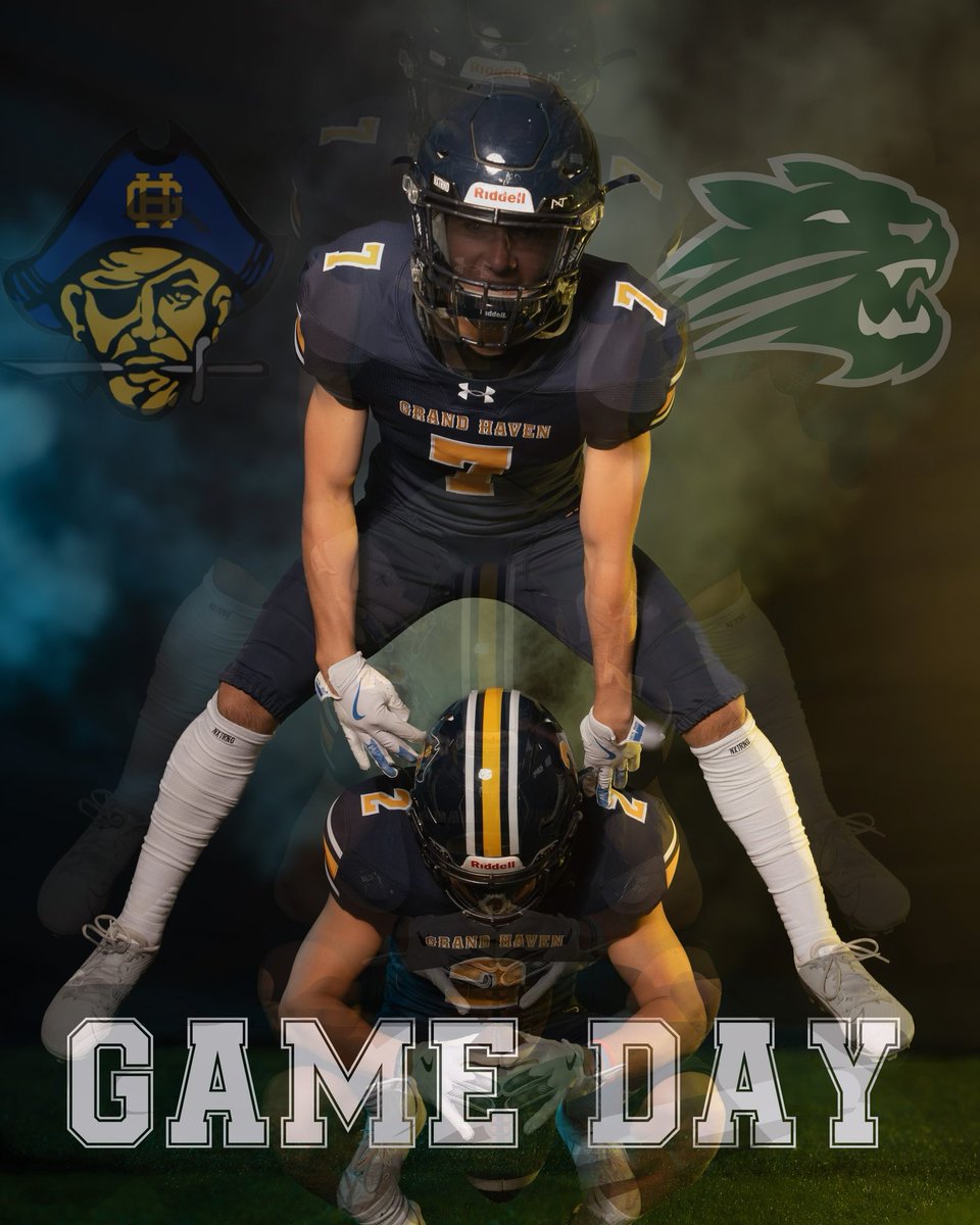 GHBucsFootball's tweet photo. GAME DAY! Last time getting to go compete with the group! Let’s get after it!!! #HTR https://t.co/T68HMjGw2y