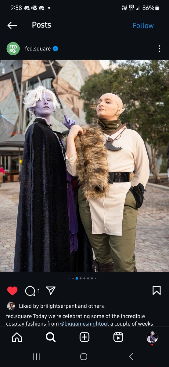 CasuallyInvidia's tweet image. Hey look mom I made it (onto the official Fed Square instagram page as a 🥚)