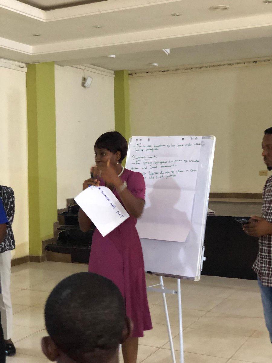 OgechiNwonye's tweet photo. Thank you so much @actionaidnigeria @gp_nigeria for such a tremendous opportunity for young people, especially with the shrinking civic space in Nigeria. 

#GoldFace-to-Face #actionaidnigeria
#Organizing&amp;Mobilizing #Enugu https://t.co/WiSJW5DCuf