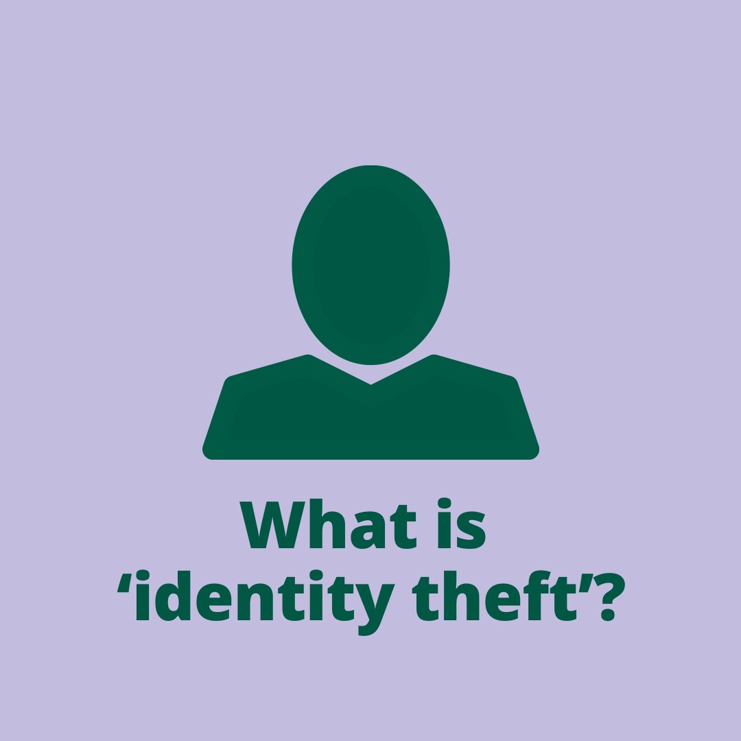 🛑 ‘Identity theft’ is when someone uses your name to open new bank accounts, get credit or buy services.

This might have happened to you if you start getting bills or letters that you don’t know about.

Our advice can help you protect yourself ⤵️
bit.ly/3UHS4Fa