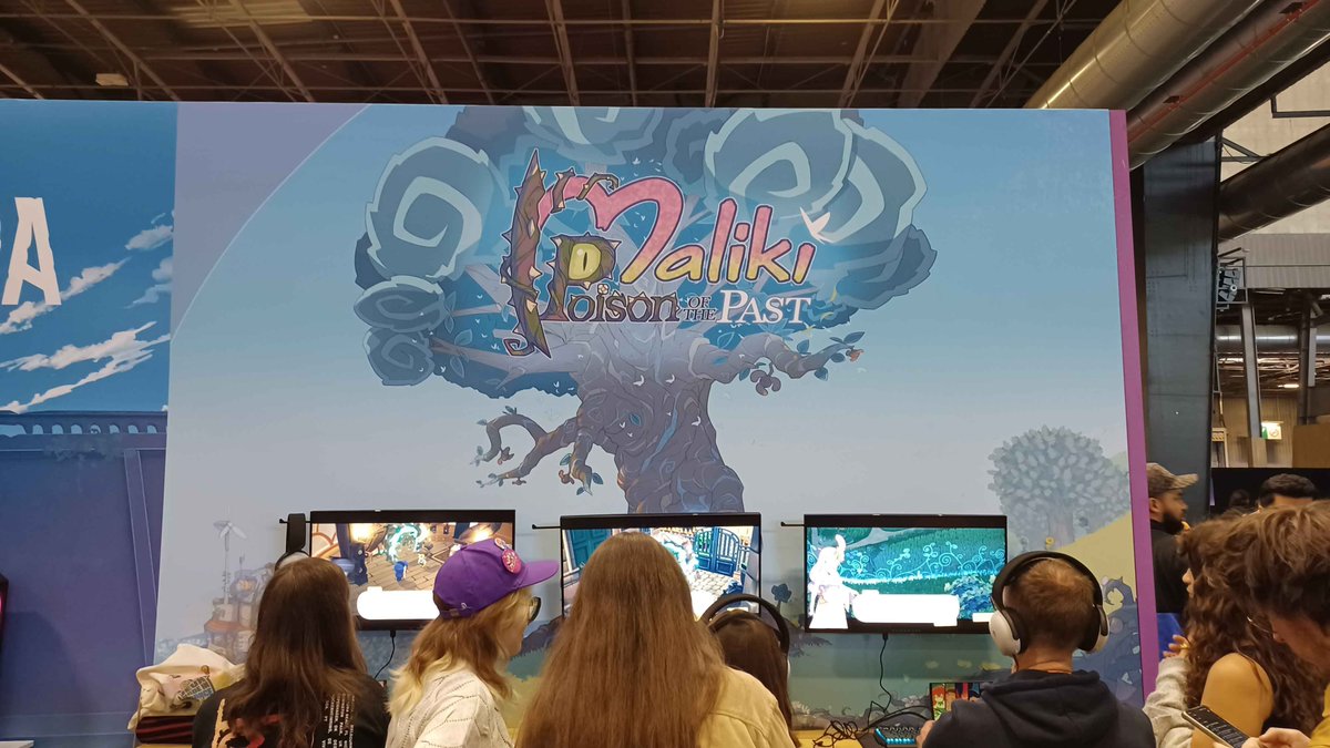 Un des doups de coeur de la <a href="/ParisGamesWeek/">Paris Games Week</a> a été le jeu <a href="/Maliki_officiel/">Maliki 🌸</a> , Poison of the past. 
Un rpg au tour par tour ou vous devrez gérer également le temps pour effectuer diverses actions. La prise en main n'est pas évidente, mais le jeu va être incroyable. Hâte de le tester