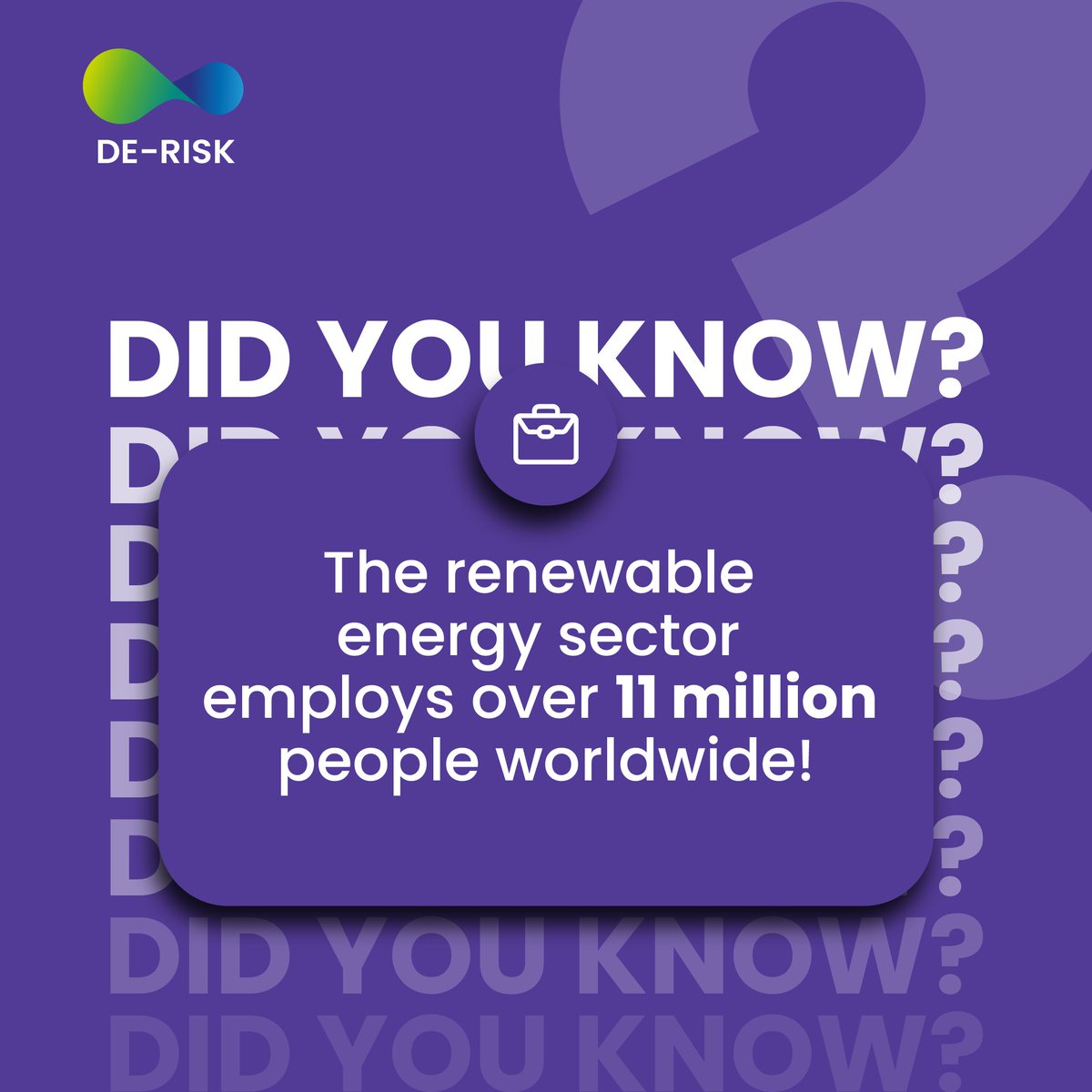 The renewable energy sector now employs over 11 million people worldwide! 🌍 As the world transitions to cleaner energy, more green jobs are being created, paving the way for a sustainable future.