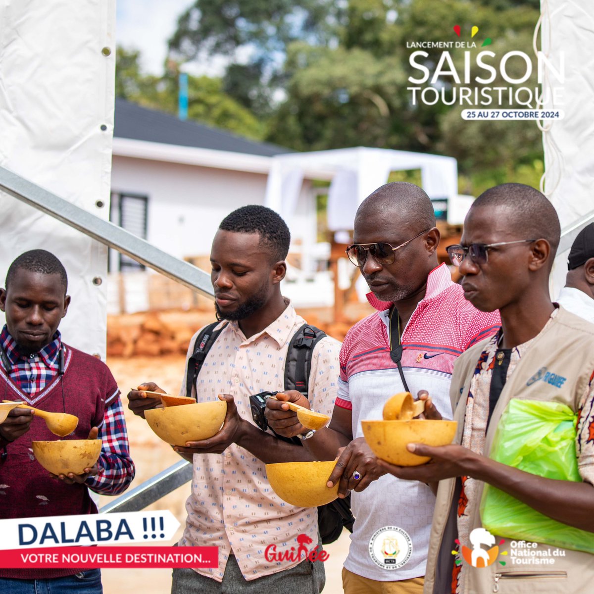 ExploreGuinee's tweet photo. [ Lancement de la Saison Touristique/ DALABA  2024 🛖🎭🪘]

Retour en images sur le petit-déjeuner de lancement de la saison touristique au TINKA Eco Village

Dalaba, votre nouvelle destination.

#ONTGUINEE #MCTA #BrandingGuinea #MahinDalaba #LaGuineedesMerveilles #Dalaba2024 #VisitGuinea #BrandingGuinea #Découverte #tourisme #Africa #westafrica #Conakry
