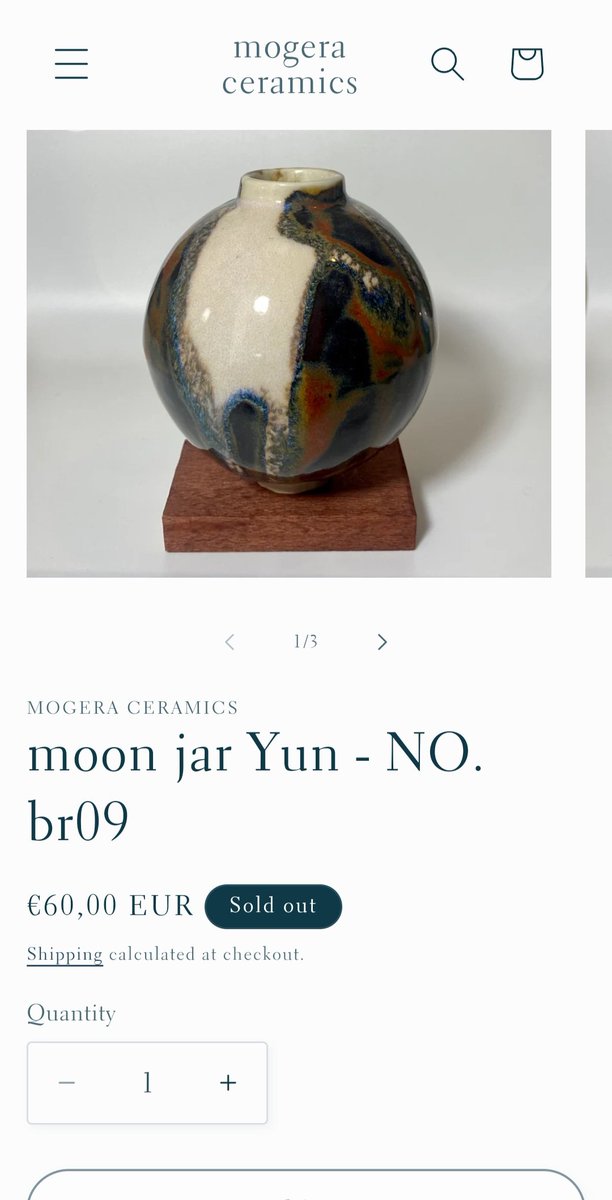 Ai_Luv_Orl's tweet photo. Grabbed this little beauty not too long ago. Wonderful addition to my ceramic collection. Created by @SoftLandingMono https://t.co/4H1MAdEvjp