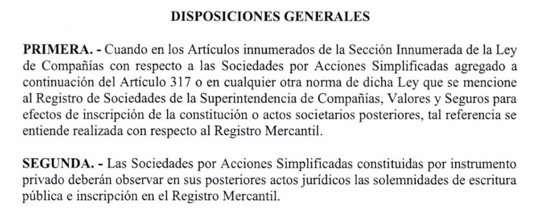 paulnoboav's tweet photo. El Proyecto de Reforma a la Ley de Compañías, presentado por @Espe_Moreta04 ante la @AsambleaEcuador, es insólito. Entre otros disparates, exige escritura pública para crear SAS, obliga su conversión a otros tipos societarios y permite a la SCVS remover administradores. 🤦🏻‍♂️ https://t.co/mj2t7Akacw