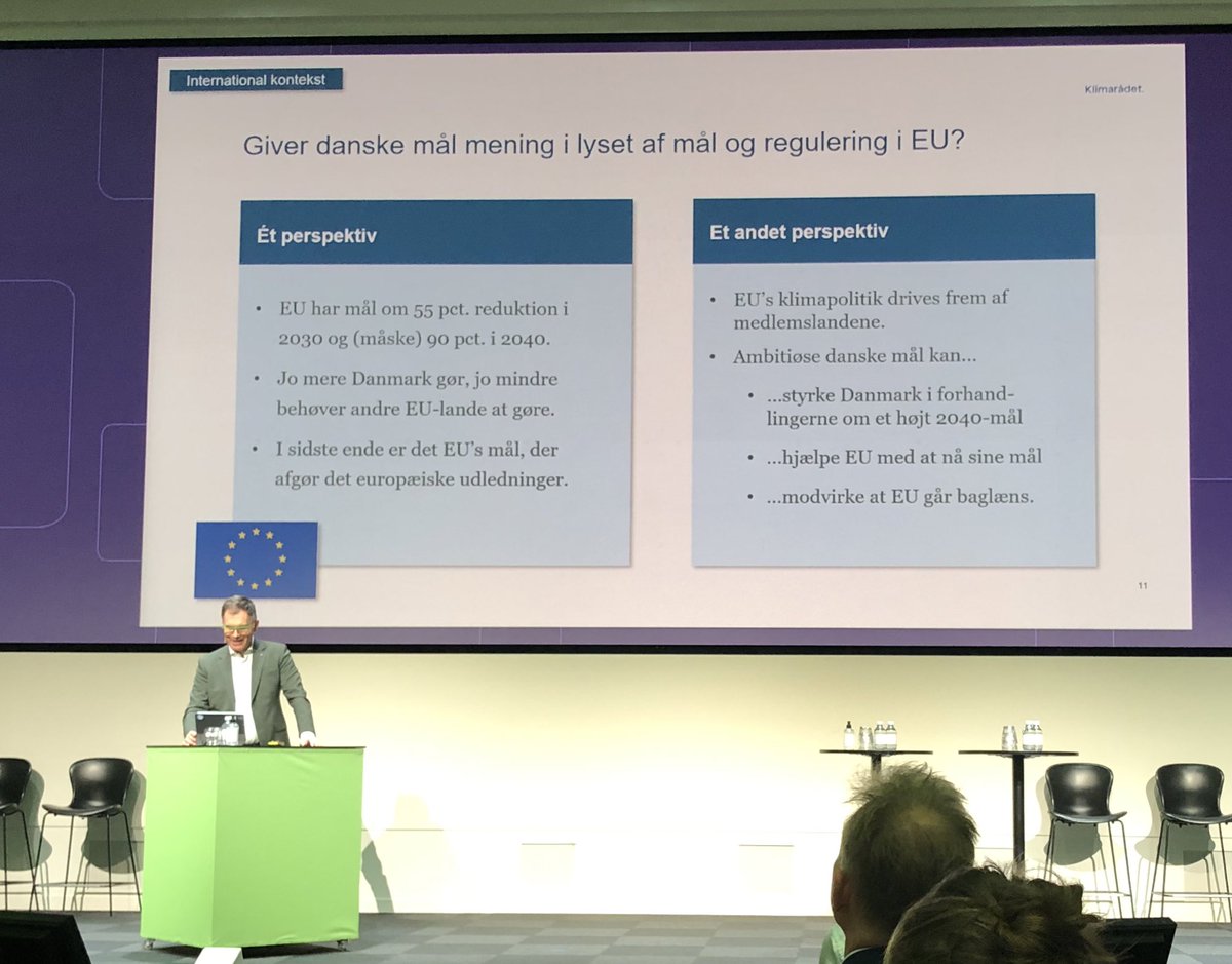 Vigtige pointer fra @hpmollgaard, forperson for <a href="/klimaraadet/">Klimarådet</a>, om forholdet mellem dansk og europæisk klimapolitik (og om forskellen på økonomi og politisk økonomi)

#dkpol #dkgreen #dkøko