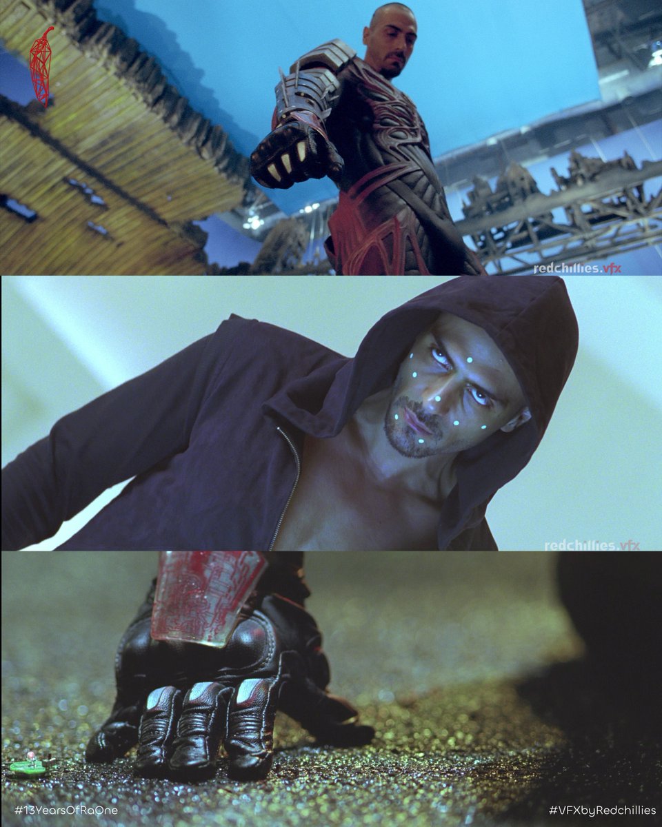 vfx_redchillies's tweet photo. 13 Years to one of our most ambitious projects; https://t.co/ojp5Yb4olh, which will always hold a very special place in our H.A.R.T 💙. 
➖
#13YearsOfRaOne
#VFXbyRedchillies 🌶
#CloseToOurHART https://t.co/PIAOwsXm4U