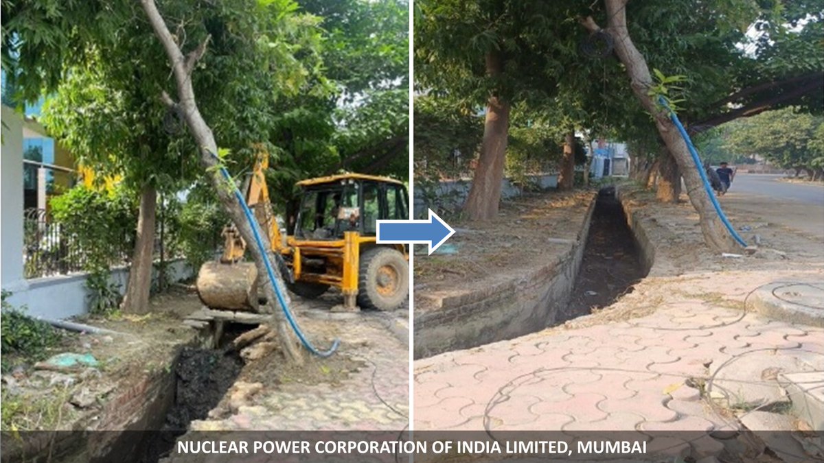 DAEIndia's tweet image. 'Special Campaign 4.0' Cleanliness activities in full swing at #DPS, Mumbai; #ECIL, Hyderabad, and #NPCIL, Mumbai 

#SpecialCampaign4.0 
@DARPG_GoI @NpcilOfficial