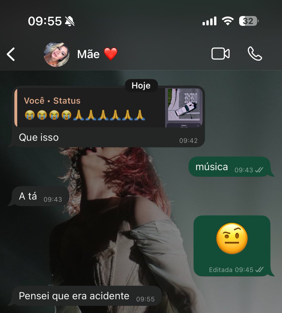 fobicgaga's tweet photo. postei DISEASE no status do wapp e a minha mãe https://t.co/sevDt4uwGC