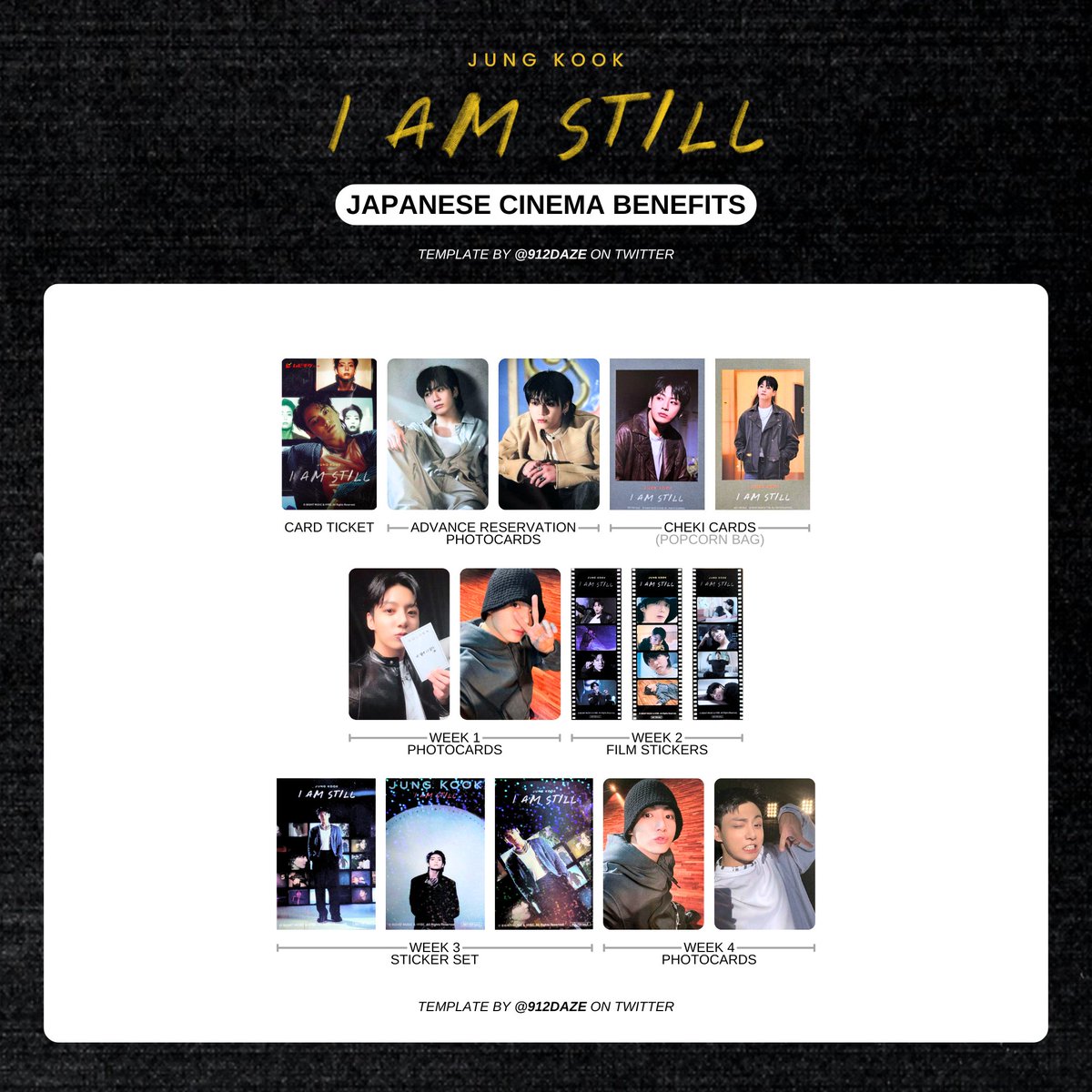 BTS JUNGKOOK DOCUMENTARY MOVIE CINEMA THEATRE BENEFITS WISHLIST