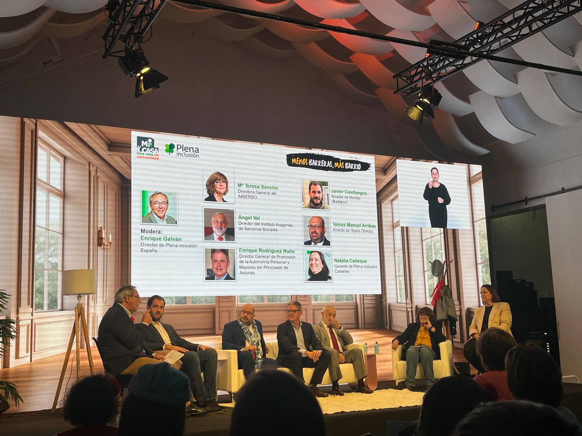 <a href="/Plenainclusion/">🍀 Plena inclusión</a> es esa organización capaz de crear un barrio entero en un espacio vacío, confiar en proyectos que parecen imposibles y hacerlos realidad, proporcionando además datos que facilitan el desarrollo de políticas. Enhorabuena por el trabajazo con #MiCasaUVC