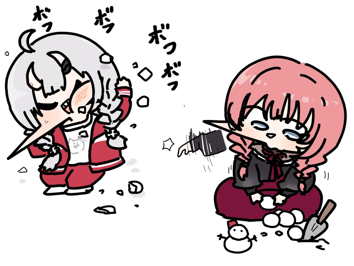 #百鬼絵巻 #Luillust 