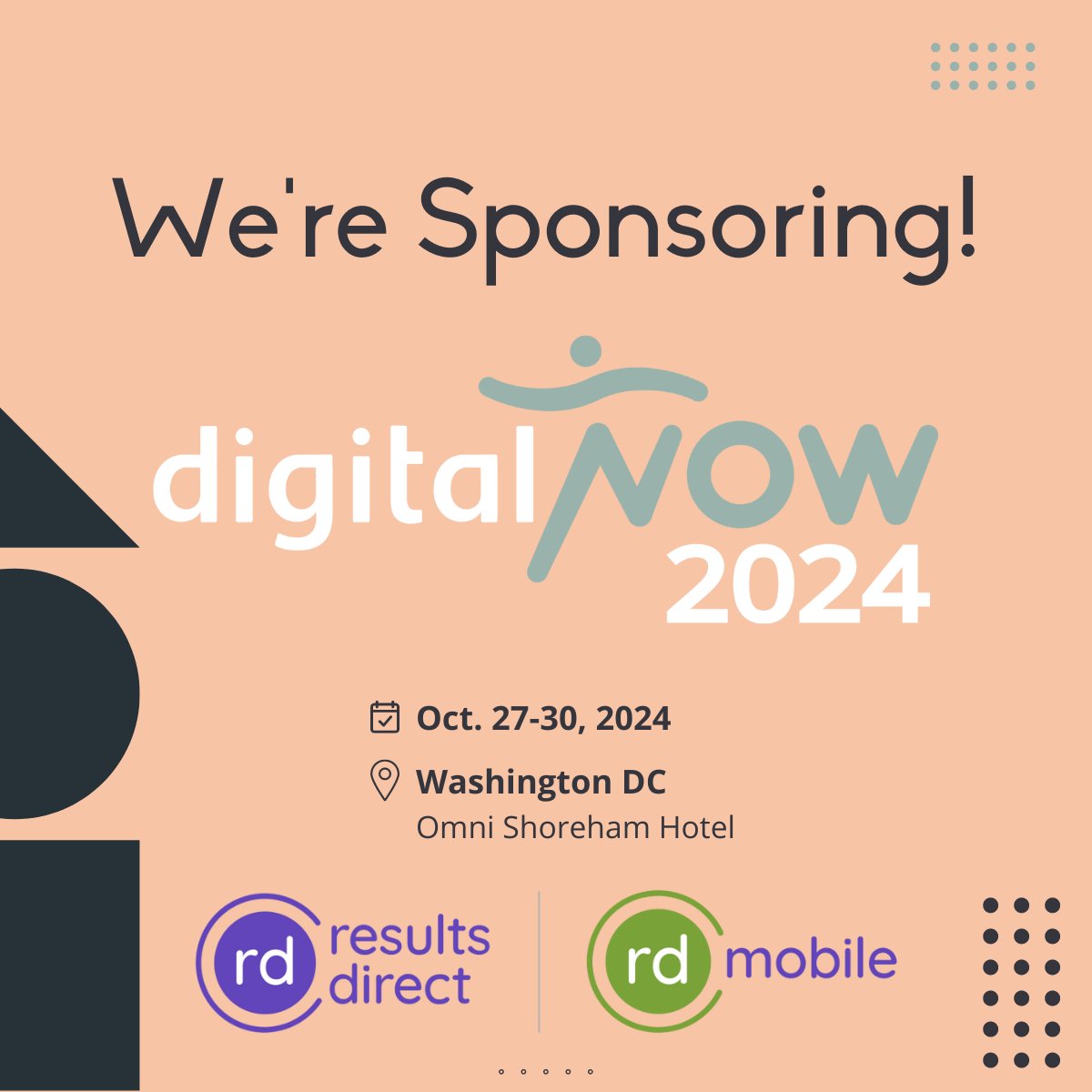 Are you attending <a href="/sidecarglobal/">Sidecar</a> #digitalNow24? Visit the <a href="/ResultsDirect/">Results Direct</a> | <a href="/RDMobile/">RD Mobile</a> Table to learn why 300+ associations choose RD for their websites.

📲 RD Mobile is proud to power the digitalNow 2024 App

#assnchat #webdesign #mobileapps #rdmobile #resultsdirect