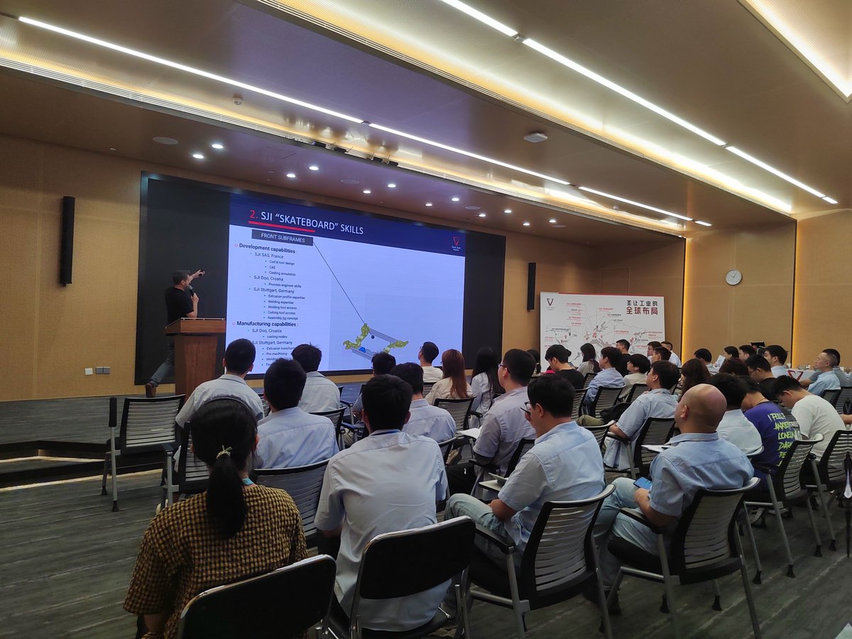 GroupeSJI's tweet photo. Saint Jean Industries organized an exchange event at BYD's headquarters in Pingshan.

We are proud to contribute to the evolution of the automotive industry with visionary partners like BYD. Together, we're shaping the future of sustainable mobility!

#Innovation #BYD https://t.co/LHdt2GUgWd